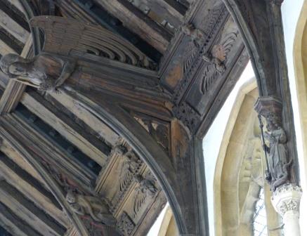 Bury Hammer-beam roof